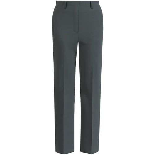 GROW 杢ドット・ニットパンツグレー系13