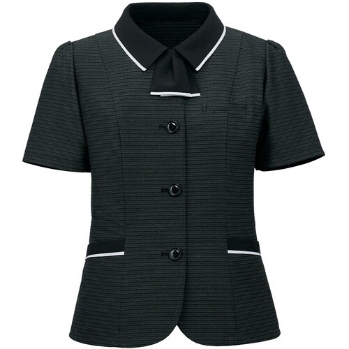 GROW エレガンスボーダーニットオーバーブラウス