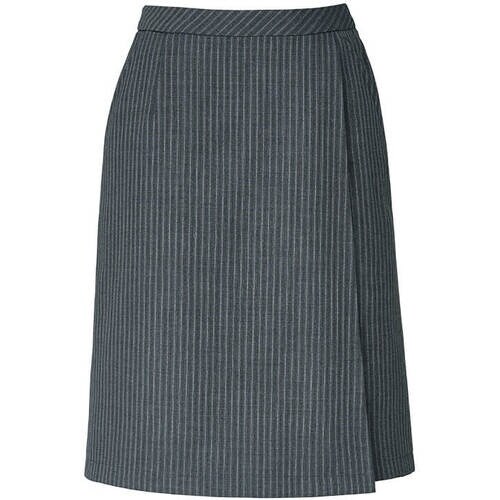 GROW ツイン・カラードストライプキュロットグレ