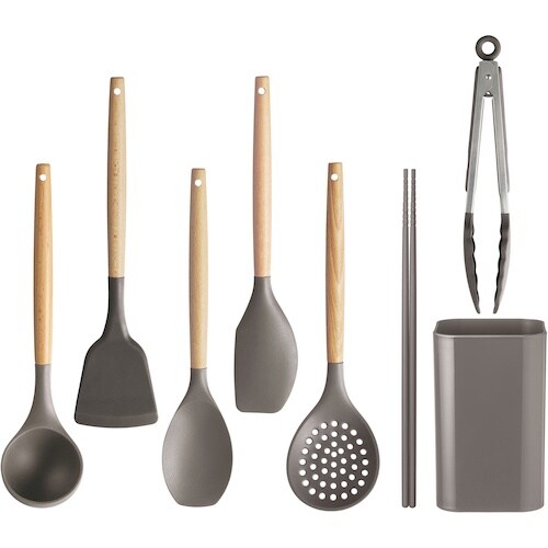 IRIS 102918 キッチンツール7点+スタン