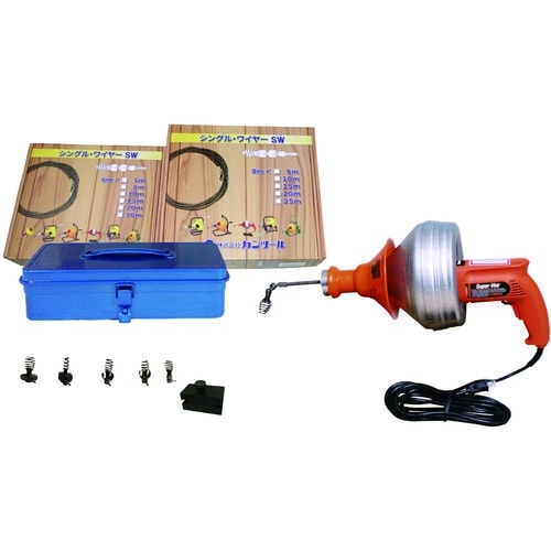 KANTOOL 排水管掃除機 電動ハンディロッダー