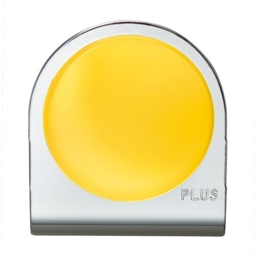 PLUS 744107)カラーマグネットクリップ大