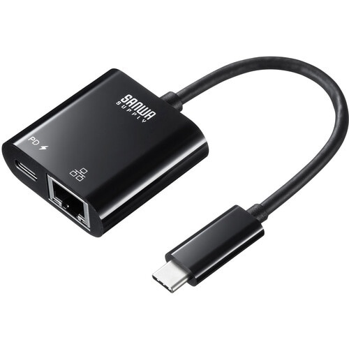 SANWA USB3.2 TypeC−LAN変換ア