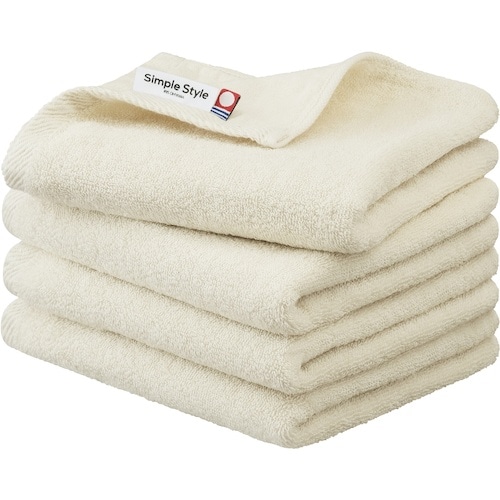 IRIS 103986 ガーゼ+パイルフェイスタオ