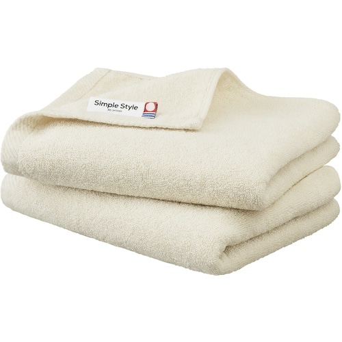 IRIS 103953 デイリーフェイスタオル2枚