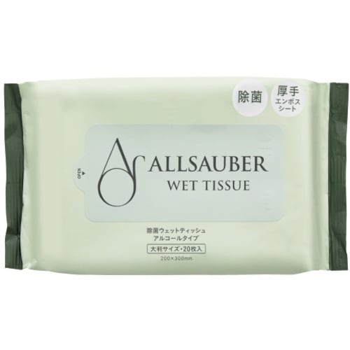 PLUS 31426)AL 除菌ウェット厚手大判ア