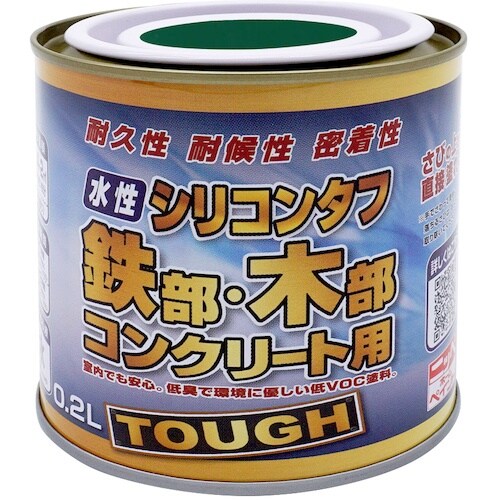 ニッぺ 水性シリコンタフ グリーン 0.2L