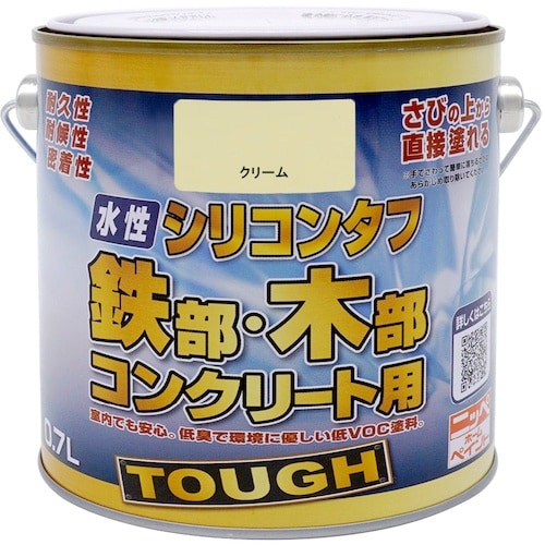 ニッぺ 水性シリコンタフ クリーム 1.6L