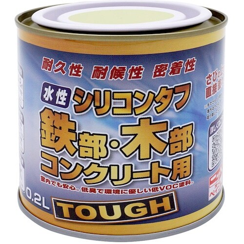 ニッぺ 水性シリコンタフ アイボリー 0.2L