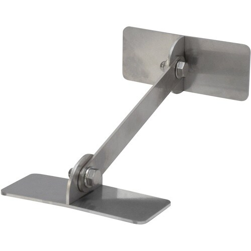 ティーエフサービス ステンレス製転倒防止可動式粘着