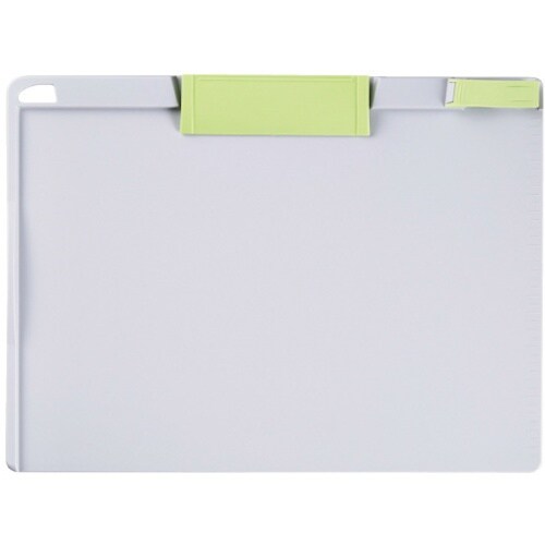 JTX 121510)クリップボードA4ヨコ グリ