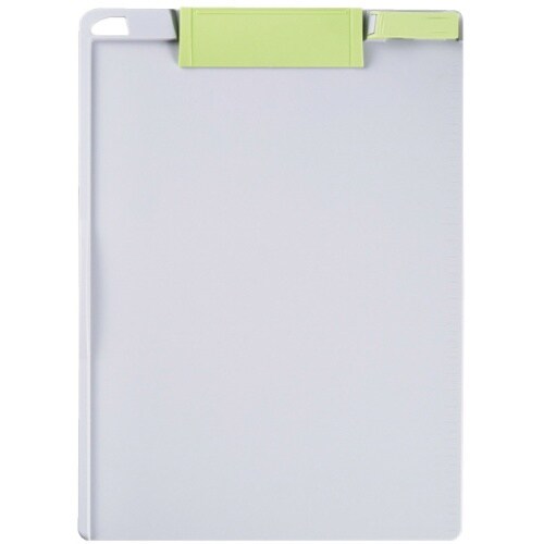 JTX 121501)クリップボードA4タテ グリ