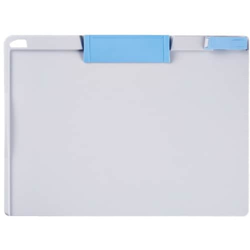 JTX 121509)クリップボードA4ヨコ ブル
