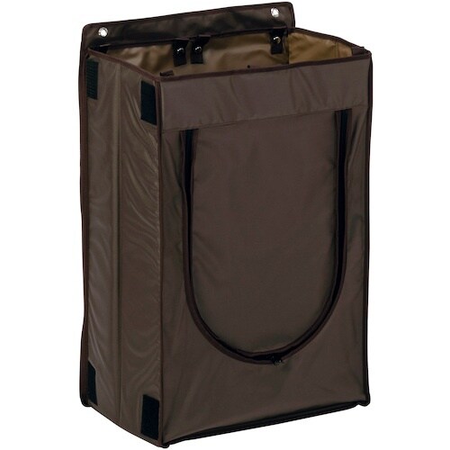 テラモト ホテルリネンワゴン回収袋ファスナー付