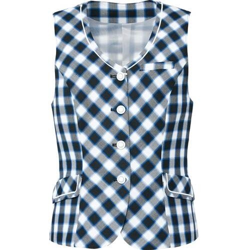 GROW マリン・チェックベストブルー系17