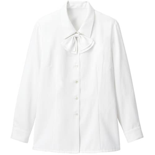 GROW シェブロン・ストライプブラウス白系21