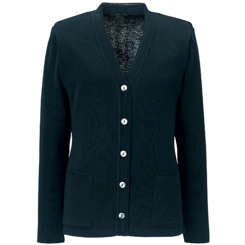 GROW コンフォート・ニット(カーディガン 黒)