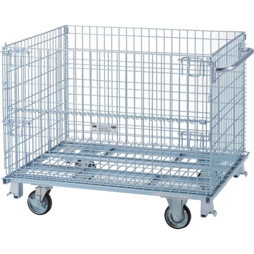 TRUSCO ネットパレット ハンドル キャスター