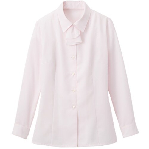 GROW シーニイ・ツイル長袖ブラウスピンク17