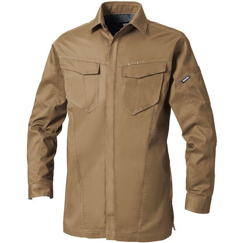 SOWA 3008−02 長袖シャツ ライトブラウ