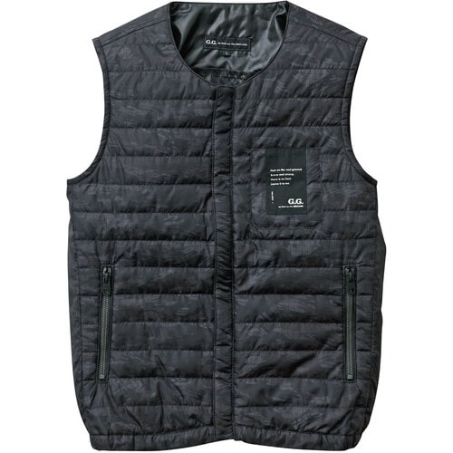 G.G. 8234−06 防寒ベスト カモフラグレ