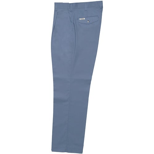 桑和 VA689 ワンタックスラックス ブルーグレ