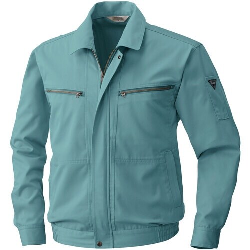 桑和 4441 長袖ブルゾン ケンブリッヂブルー