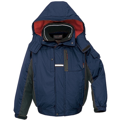 アイトス 光電子防寒 ブルゾン(男女兼用) ネイビ