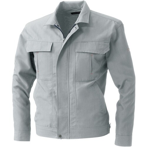 NBW 113 長袖ブルゾン シルバーグレー 3L