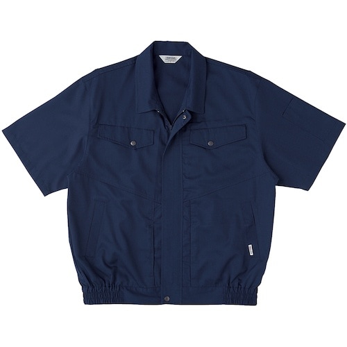 桑和 VA681 半袖ブルゾン ネイビー L
