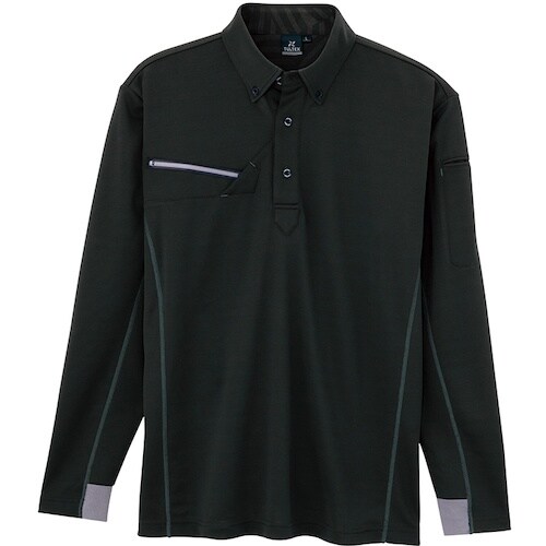 アイトス 接触冷感長袖ポロシャツ(男女兼用) AZ