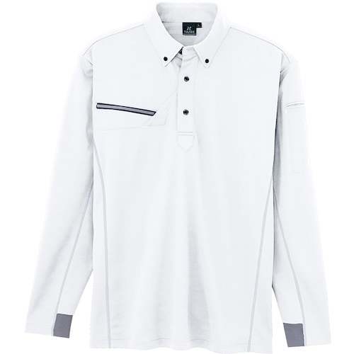 アイトス 接触冷感長袖ポロシャツ(男女兼用) AZ