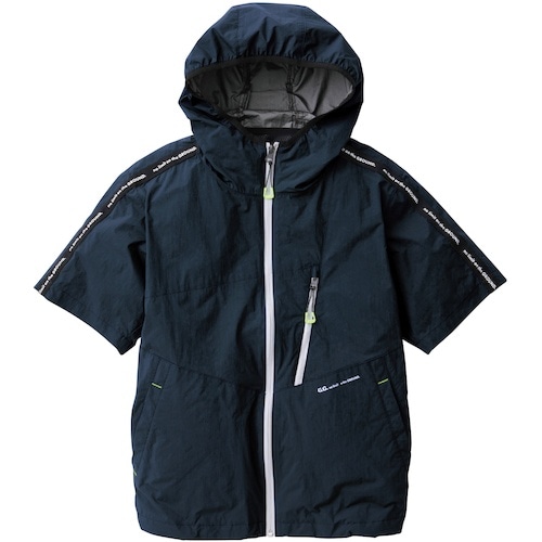 G.G. 0129−01 EF半袖ブルゾン ネイビ