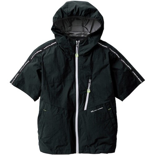 G.G. 0129−01 EF半袖ブルゾン ブラッ