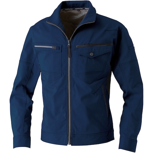 SOWA 3042−00 長袖ブルゾン ネイビー