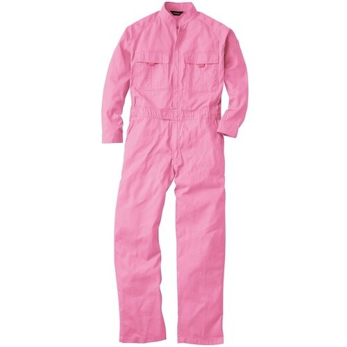 桑和 9000 つなぎ ピンク 3L