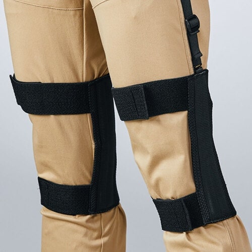 桑和 AG011 Wひざサポーター ブラック F