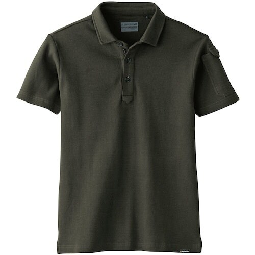 G.G. 50717 半袖ポロシャツ アーミー 3
