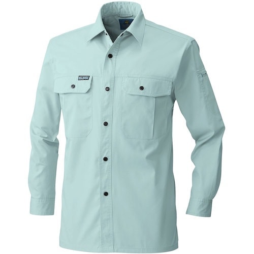 NBW 195 長袖シャツ モスグリーン LL