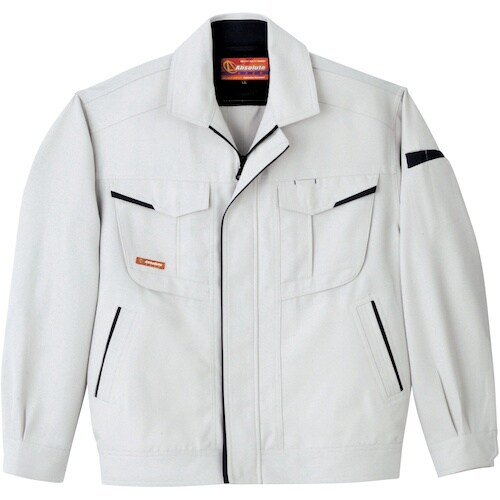 SOWA 9443 長袖ブルゾン シルバーグレー