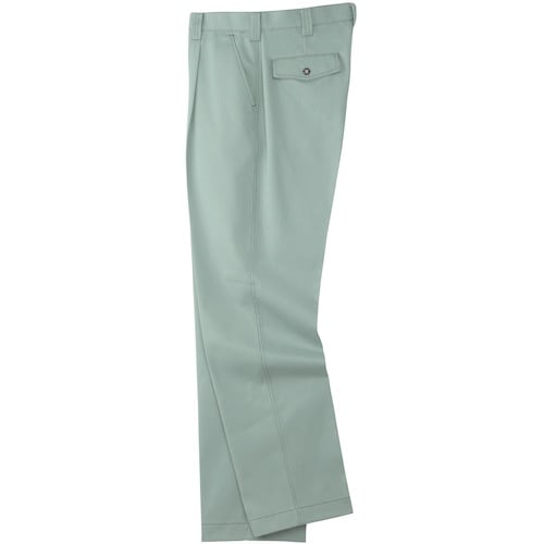 SOWA 9779 ワンタックスラックス モスグリ