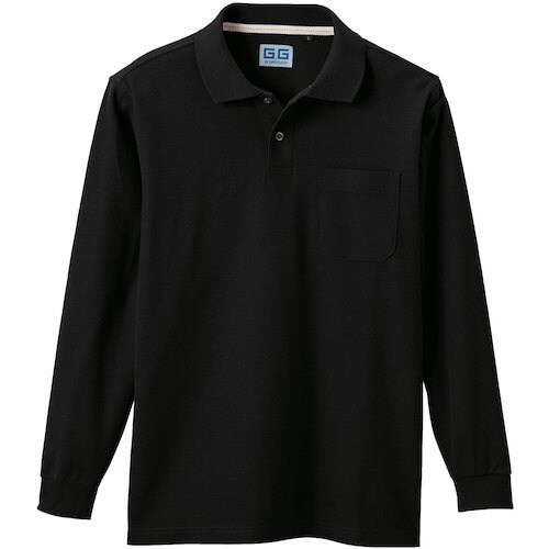 G.G. 50590 長袖ポロシャツ(胸ポケット付