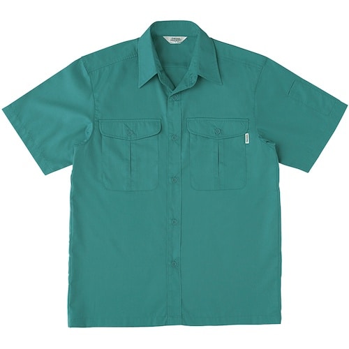 桑和 VA687 半袖シャツ ケンブリッヂブルー