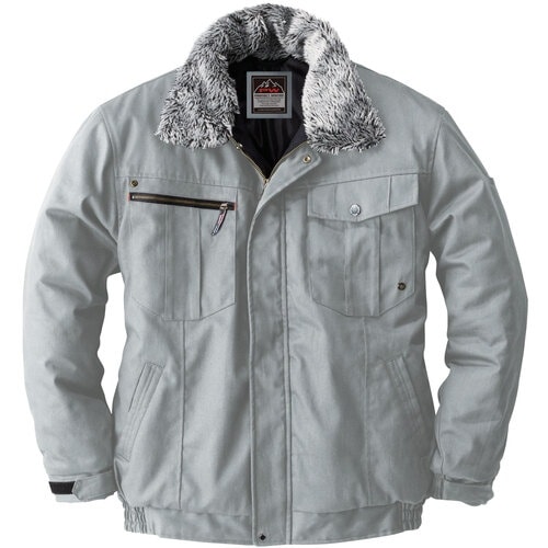 桑和 5403 防寒ブルゾン シルバーグレー 4L