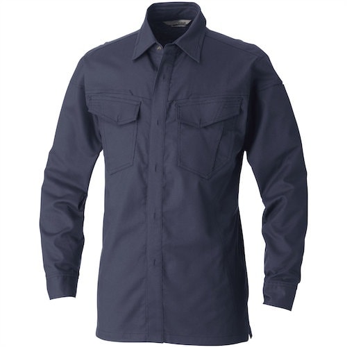 SOWA 5048−02 長袖シャツ ネイビー S