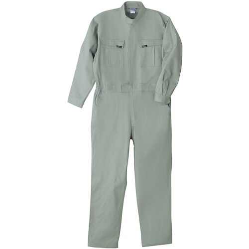 桑和 7100 つなぎ グレー LL