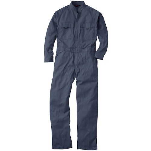 桑和 9000 つなぎ チャコールグレー S