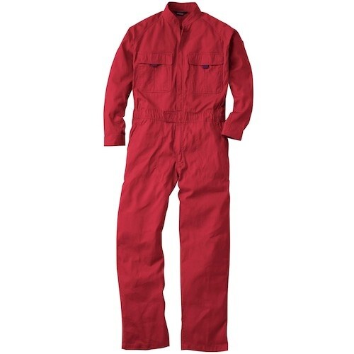 桑和 9000 つなぎ レッド LL