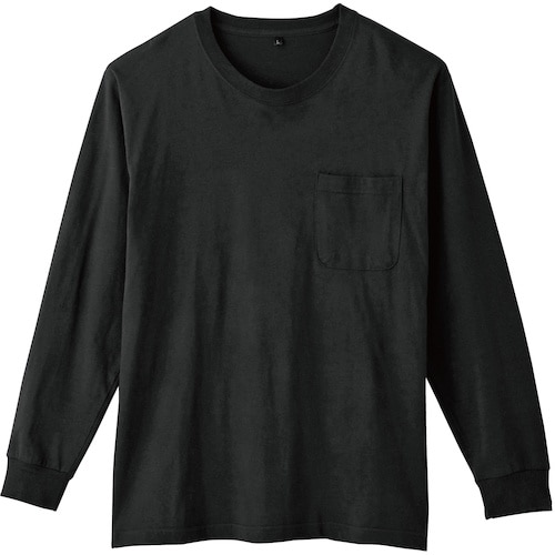 桑和 6645−52 長袖Tシャツ(ポケット付)