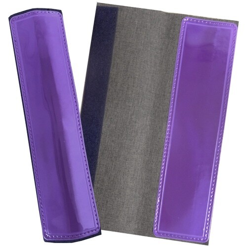 ミズケイ フルハーネス用反射ベルト 2枚入 紫